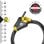 Candado Antirrobo Master Lock Python Cable Ajustable 30 cm a 1,8 m Acero Trenzado