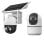 Pack Nivian Cámara Solar 360º 4G SIM incluida + Cámara 2K Visión Nocturna Interior