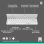 Teclado Logitech Keys-To-Go 2 Slim Mini Bluetooth Francés
