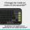 Clavier Logitech POP ICON KEYS Mini Sans Fil Bluetooth AZERTY Graphite