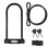Antivol Master Lock XL avec câble en acier et clé