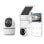 Pack Cámara Nivian 4G tarjeta SIM Exterior + Cámara IP Nivian 4G 2K Visión Nocturna Interior