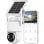 Pack Cámara Nivian 4G tarjeta SIM Exterior + Cámara IP Nivian 4G 2K Visión Nocturna Interior