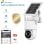 Pack Cámara Nivian 4G tarjeta SIM Exterior + Cámara IP Nivian 4G 2K Visión Nocturna Interior