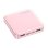 Power Bank INNOVA by Innova Celular POWER 2P 4000 mAh 10 W Apta para avión Rosa