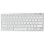 Teclado Bluestork Mini Mac de Membrana TKL Bluetooth Blanco Francés