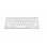 Teclado Bluestork Mini Mac de Membrana TKL Bluetooth Blanco Francés