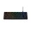 Teclado The G-lab KEYZ PLATI TKL mecanico perfil baixo RGB preto