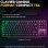 Teclado The G-lab KEYZ PLATI TKL mecanico perfil baixo RGB preto