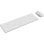 Teclado Rapoo 9310m Wireless Multimodal Ultra-fino Branco