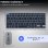 Pack Teclado y Ratón Bluestork Mini Pack Slim Inalámbrico