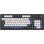 Teclado The G-lab KEYZ Elite 400 HE Gaming Magnético 96% RGB Negro y azul AZERTY