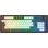 Teclado The G-lab KEYZ Elite 400 HE Gaming Magnético 96% RGB Negro y azul AZERTY