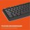 Clavier Mobility Lab Deluxe Wireless AZERTY Noir