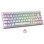 Clavier The G-lab Keyz Titan Magnétique Wireless RGB Azerty Blanc