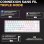 Clavier The G-lab Keyz Titan Magnétique Wireless RGB Azerty Blanc