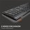 Clavier Mobility Lab Premium Wireless AZERTY Noir