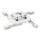 Chief KITAD003W Support Plafond pour Projecteur Charge 11,3 Kg Inclinaison +/-20° Rotation 360°