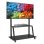 Techly ICA-TR30 Mobiele TV-stand 55 tot 100" VESA 1200x600 Max 140Kg