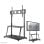 NewStar NS-M4000BLACK Mobiele Standaard voor Scherm 105" VESA 200x200 tot 1000x600 Max 150Kg