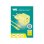 Chargeur secteur WE GaN 65W USB-C PD 3.0 avec câble 2 m jaune