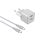 Chargeur WE GaN 65 W Power Delivery 3.0 avec cable USB-C 2 m
