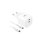 Chargeur GaN WE 100W Power Delivery 2 ports USB-C blanc