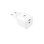 Chargeur GaN WE 100W Power Delivery 2 ports USB-C blanc