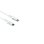 Chargeur GaN WE 100W Power Delivery 2 ports USB-C blanc