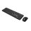 Clavier + Souris WE Sans-fil Silencieux Noir Bluetooth USB AZERTY