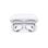 Ecouteurs Jellico AirBlue 3 sans fil Bluetooth 5.1 avec micro, blancs