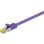 Netzwerkkabel Goobay RJ-45 CAT7 0,25 m S/FTP Lila