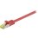 Cable Goobay Cat7 10 m S/FTP RJ-45 rouge
