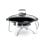 Cheminée à bois Weber 2750 portable extérieur noire acier inoxydable