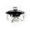 Cheminée à bois Weber 2750 portable extérieur noire acier inoxydable