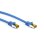 Netzwerkkabel Goobay Cat7 10 m S/FTP RJ-45 Blau