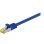 Netzwerkkabel Goobay Cat7 10 m S/FTP RJ-45 Blau