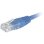 Cable Goobay Cat6 RJ-45 0,25 m Azul