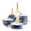 Set pentole GreenPan Padova Reserve 10 pezzi blu