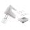 Frullatore a mano Electrolux EHM4W 500 W 5 velocità Turbo 3,6 L bianco