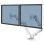 Fellowes 9683501 Support Moniteur Double Bureau 39" VESA 75x75 à 100x100 Max 8Kg