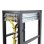 Gancho en D StarTech.com vertical 1U acero negro gestión de cables rack 19"