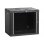 Bastidor de pared Ekivalan 12U 600 x 450 x 646 mm 60 kg Bloqueo de teclado Negro