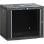 Rackschrank Ekivalan CEPA07U6045BL132 7U 19" Glastür 600 x 450 mm Schwarz