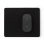 Tappetino per mouse Nedis MPADF100BK Nero Antiscivolo 220 x 180 mm