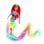 Poup ee SIMBA Steffi Love Sparkle Mermaid 29 cm Lumiere Arc-en-Ciel