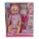 Bambola SIMBA New Born Baby 43 cm vinile con bere e pipì 8 pezzi