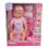 Bambola SIMBA New Born Baby 43 cm vinile con bere e pipì 8 pezzi