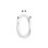 Cavo coassiale Ekon 1,8 m bianco 9,5 mm