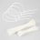 Cruzetas FABRILAMP UTIL 2,5 mm x 150 mm brancas 100 unidades